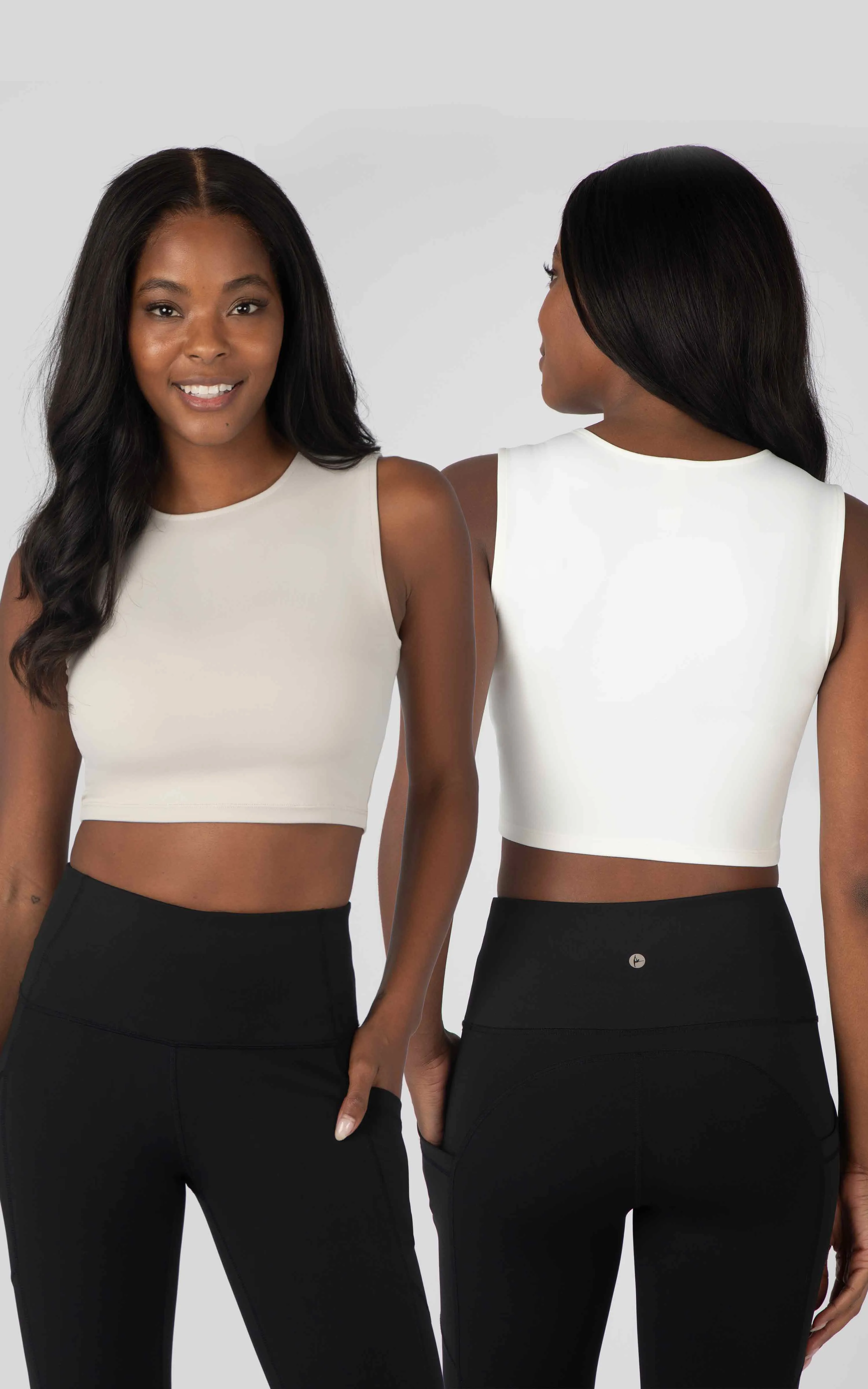 2 PK Fitted Tank Top