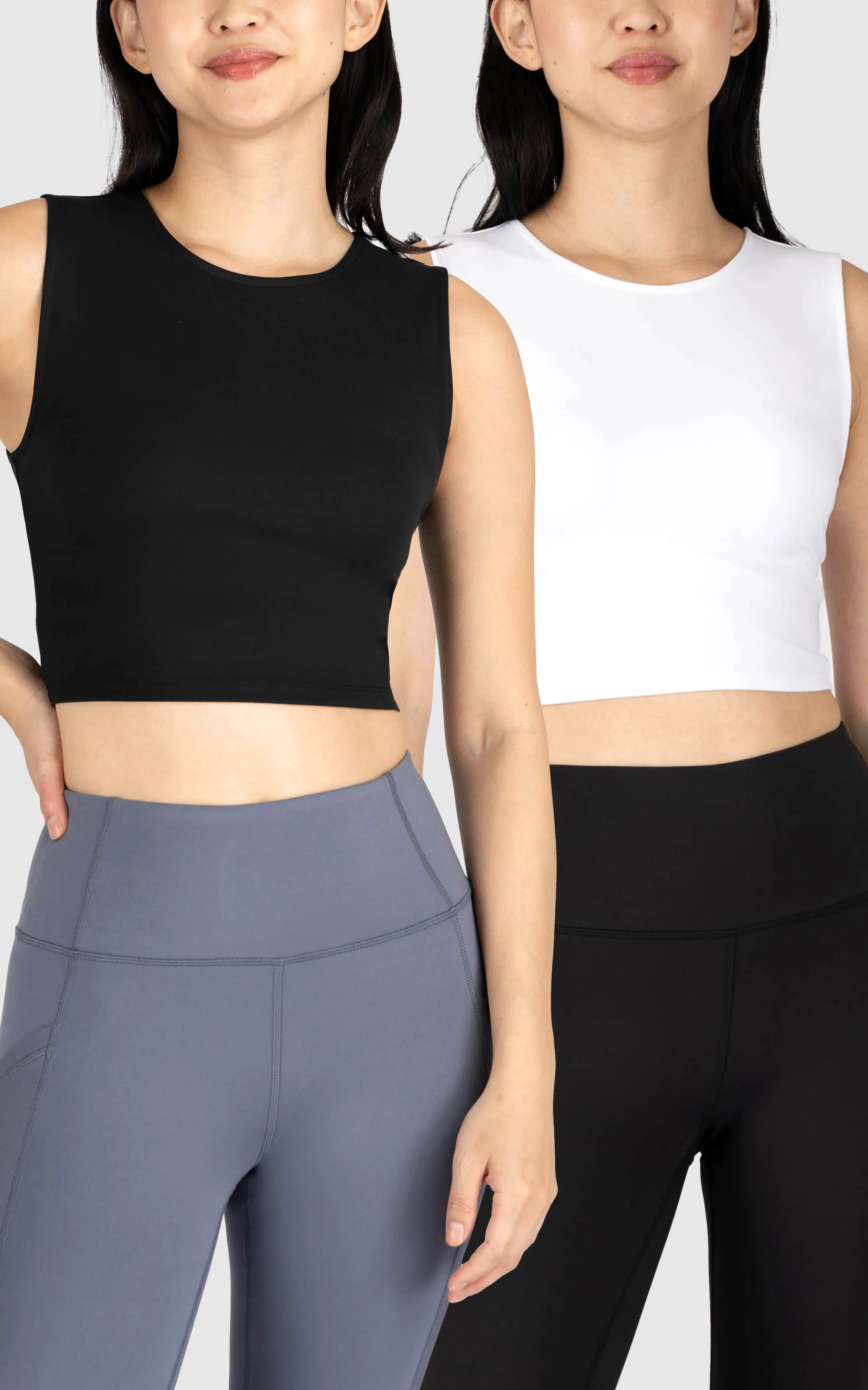 2 PK Fitted Tank Top