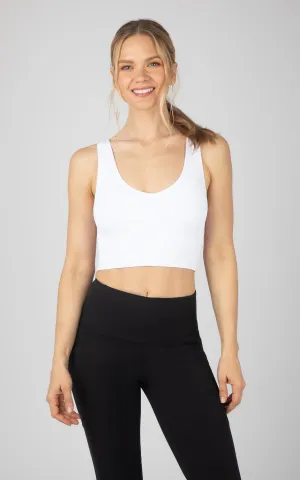 2 PK Ribbed V-Neck Tank