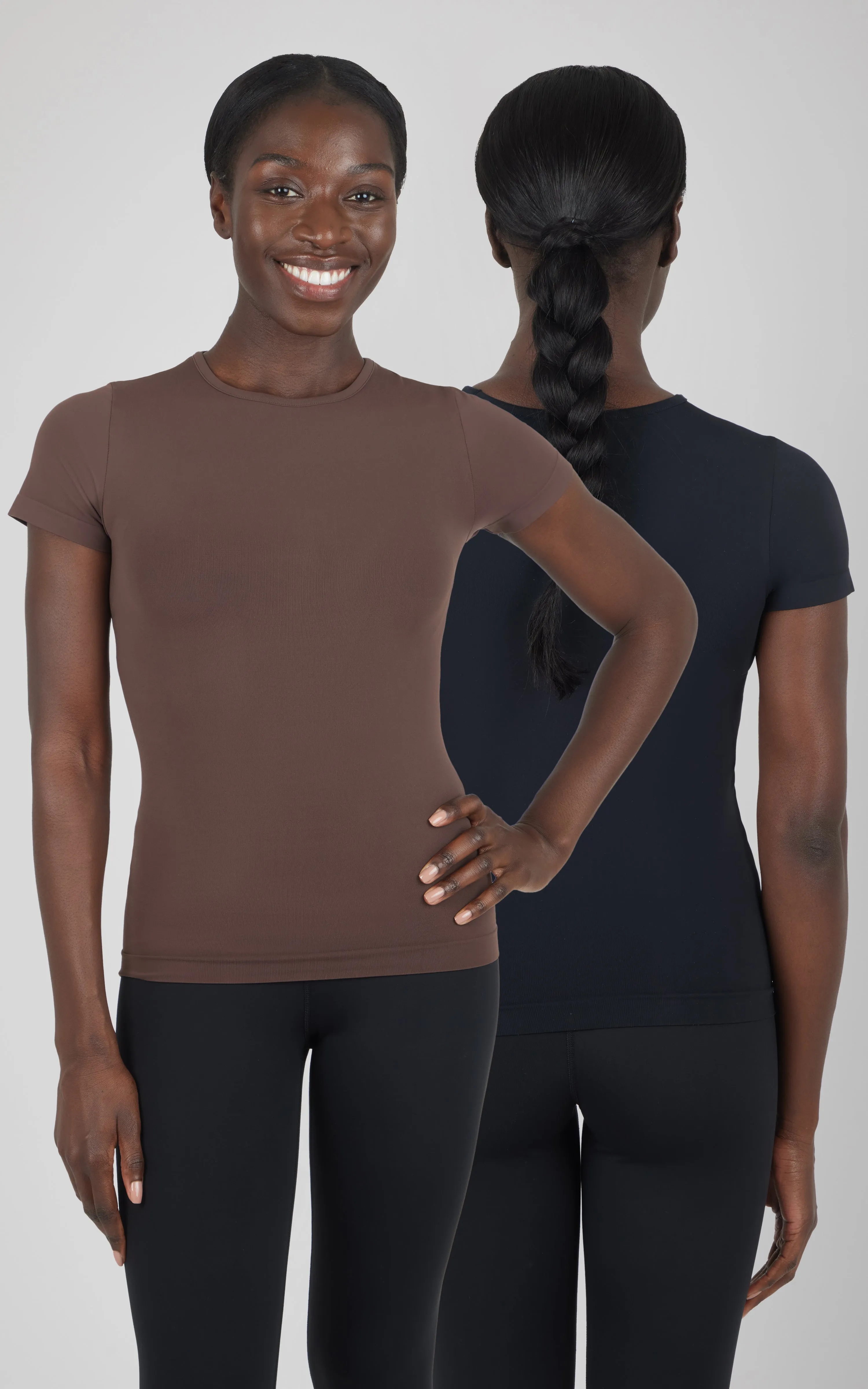 2 PK Short Sleeve Top