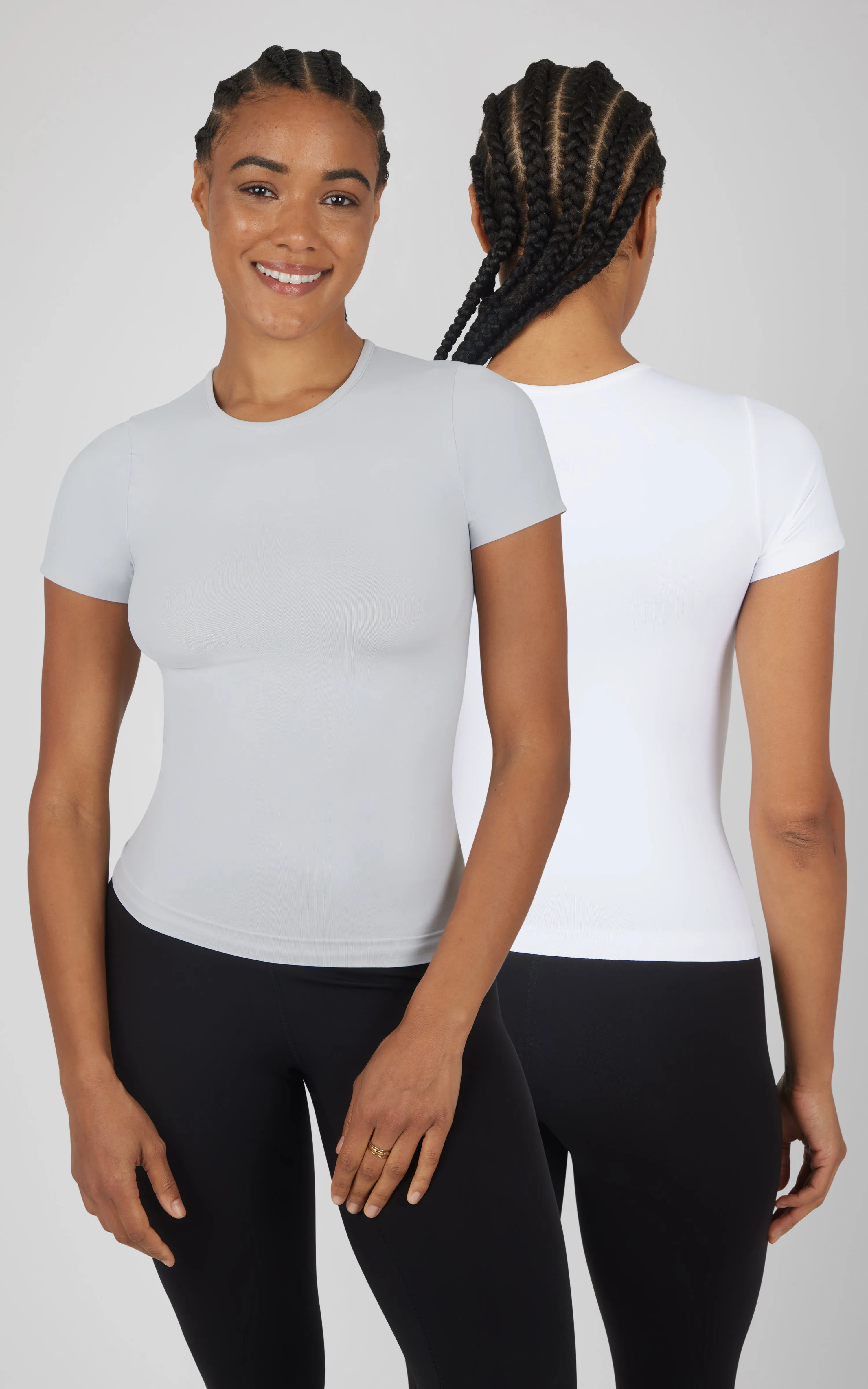 2 PK Short Sleeve Top