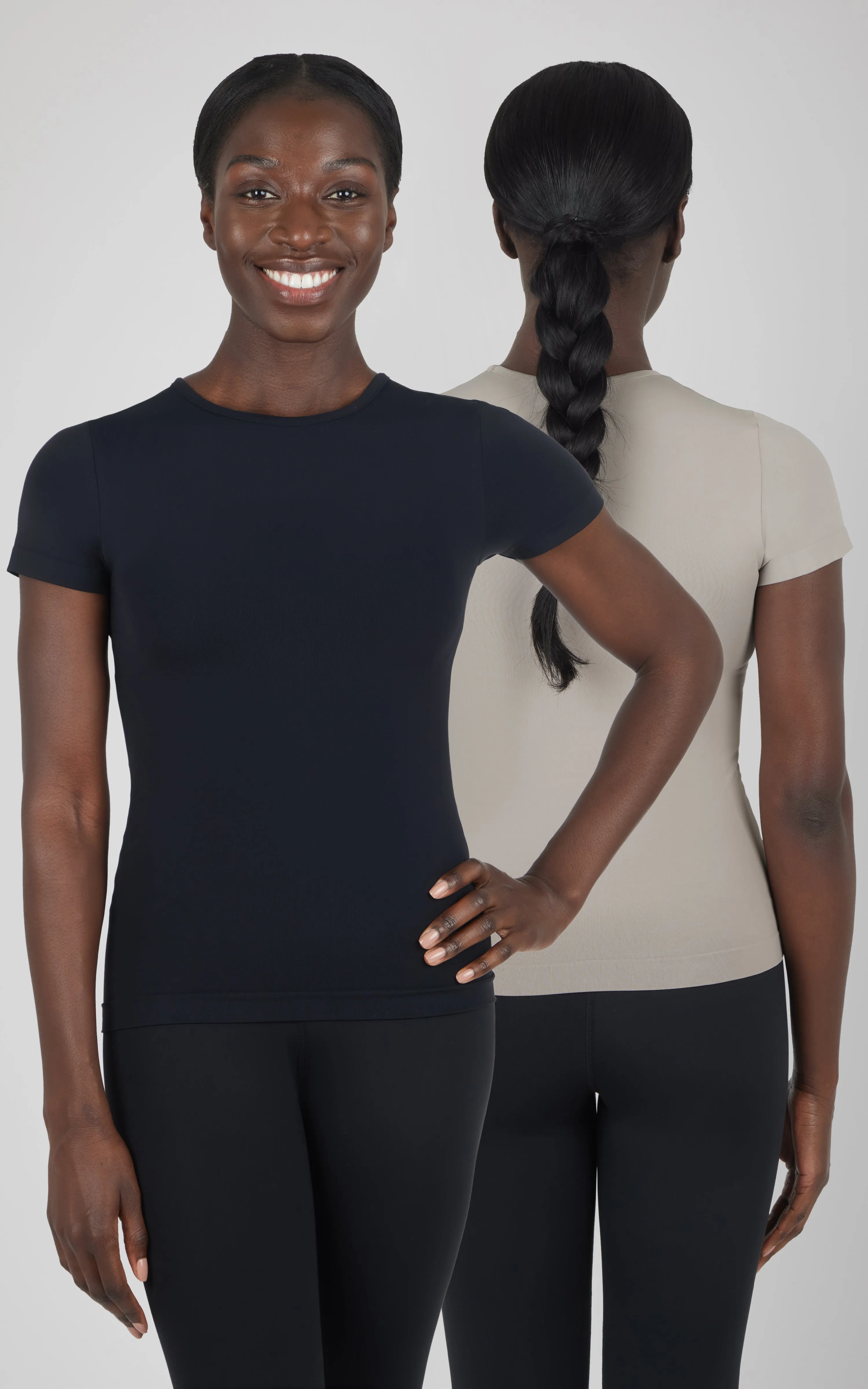 2 PK Short Sleeve Top