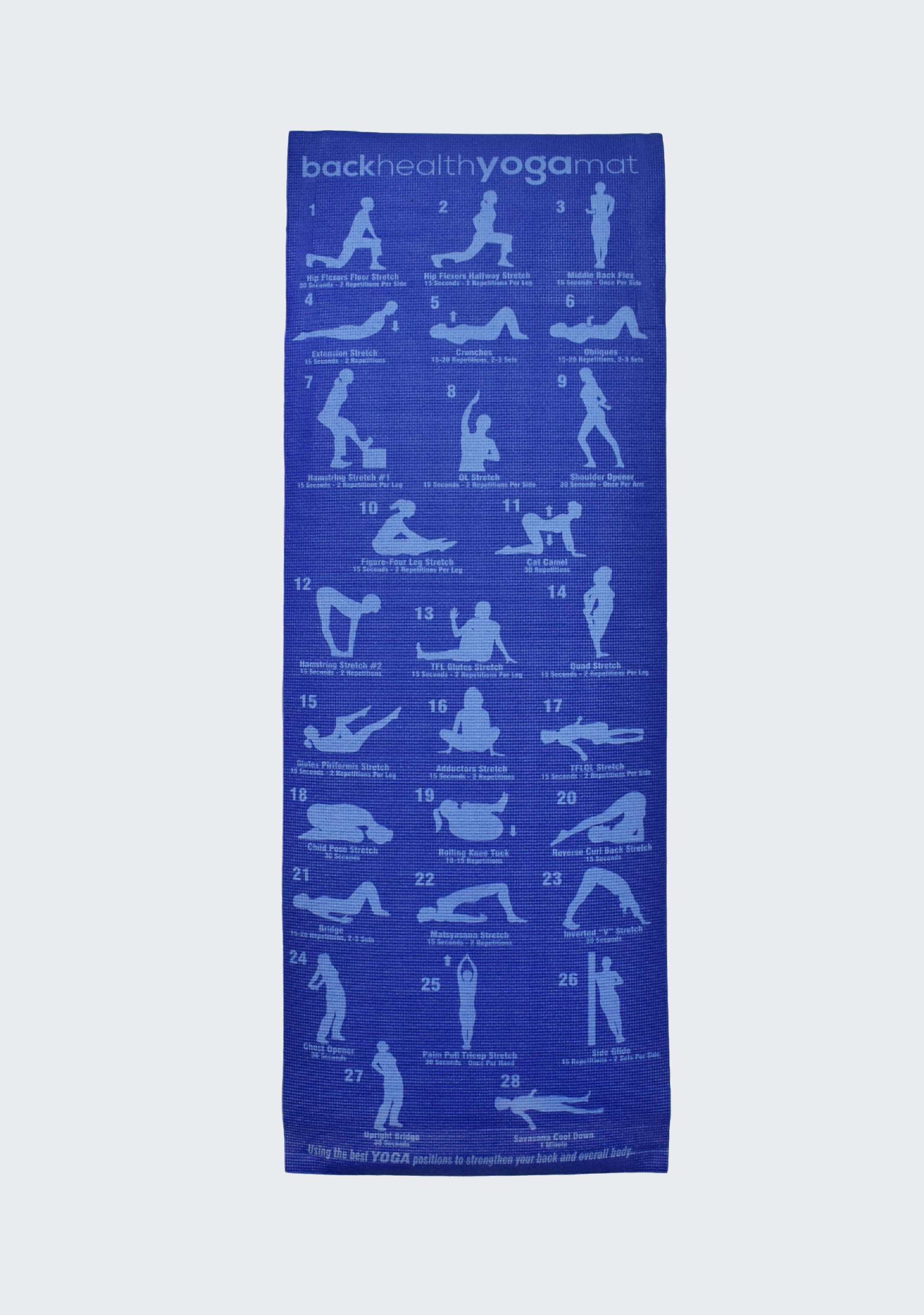28 Exercise Guide Yoga Mat