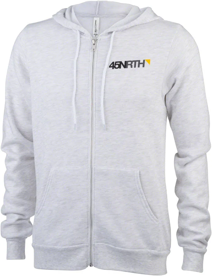 45NRTH Winter Wonder Zip Up Hoodie - Unisex Ash X-Large