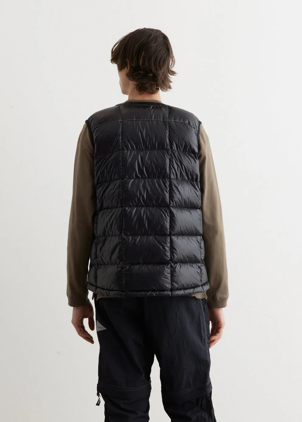 8 Diamond Stitch Down Vest