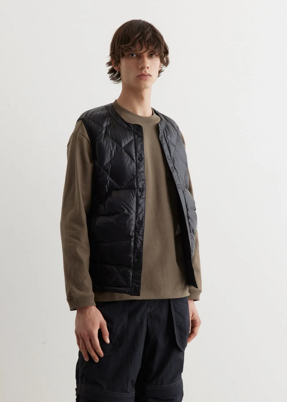 8 Diamond Stitch Down Vest