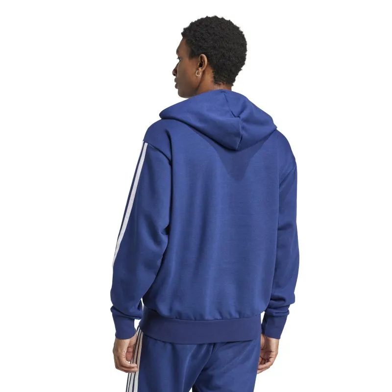 Adidas Mens Essentials Fleece 3-Stripes Full-Zip Hoodie