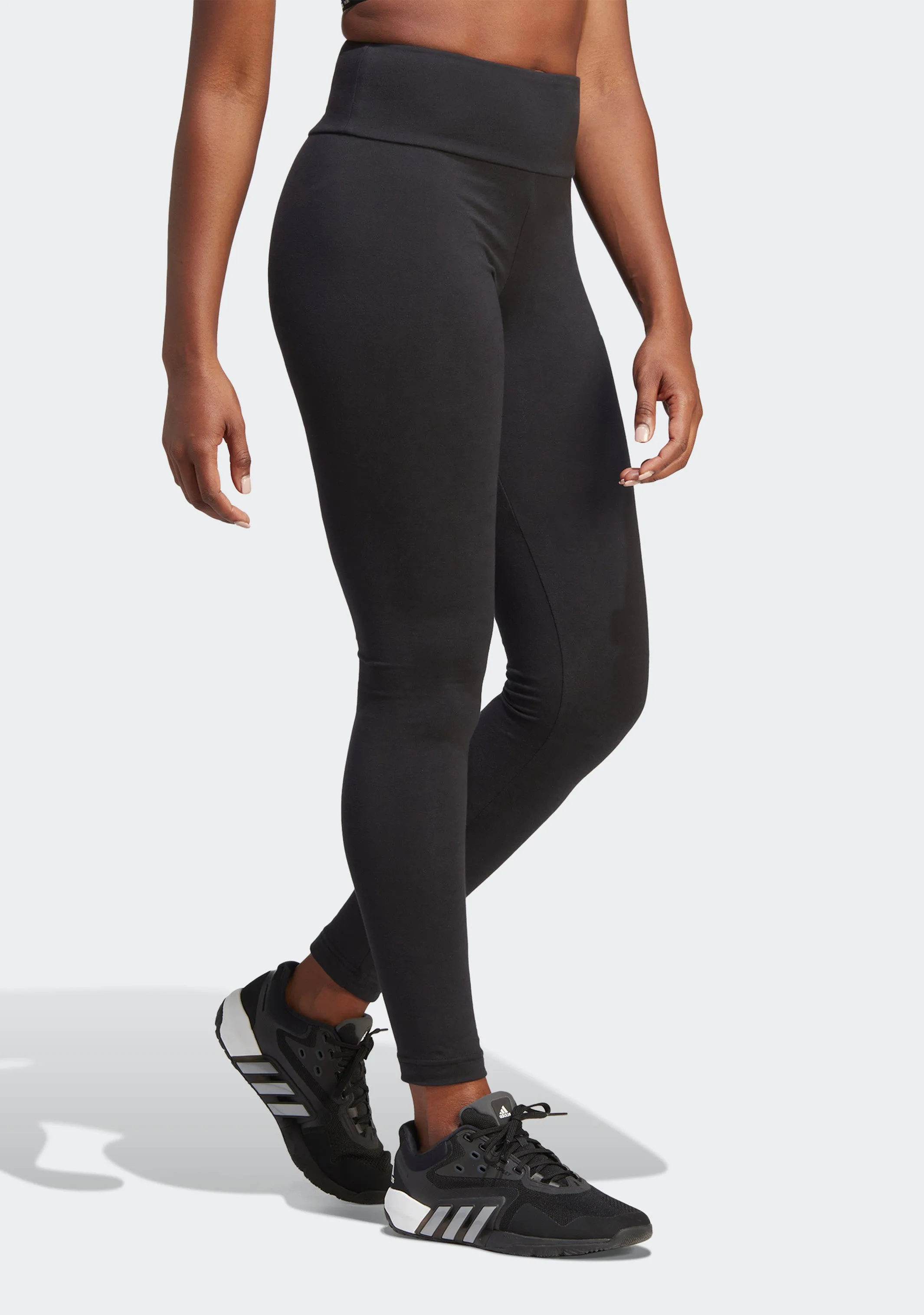 Adidas Women's Essential High-Waisted Logo Leggings