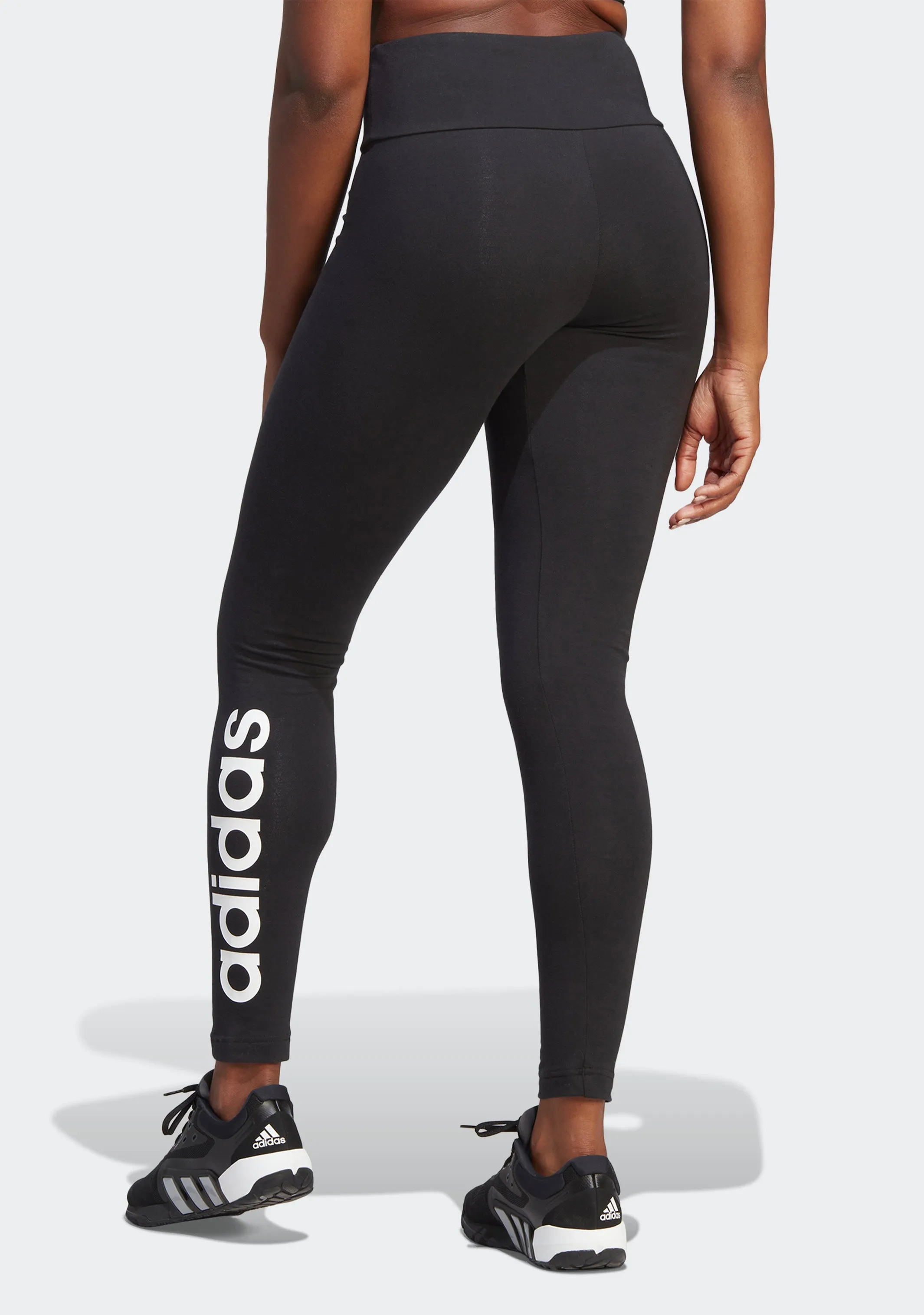 Adidas Women's Essential High-Waisted Logo Leggings