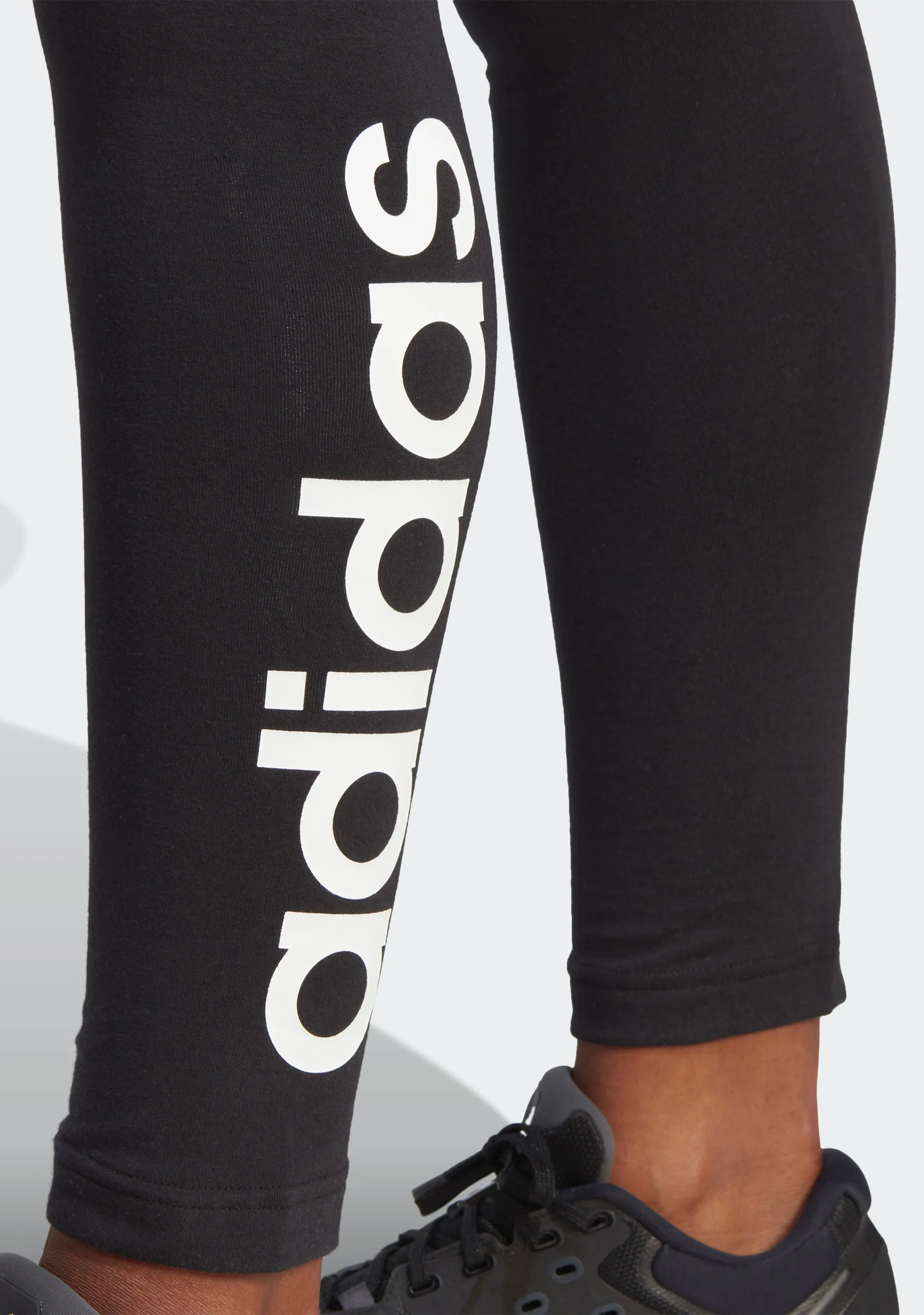 Adidas Women's Essential High-Waisted Logo Leggings