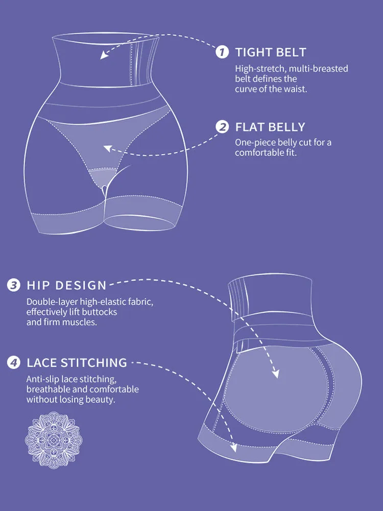 Adjustable Waist Band Tummy Control Shapewear