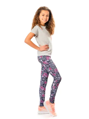 Ame Leopard Printed Activewear Leggings