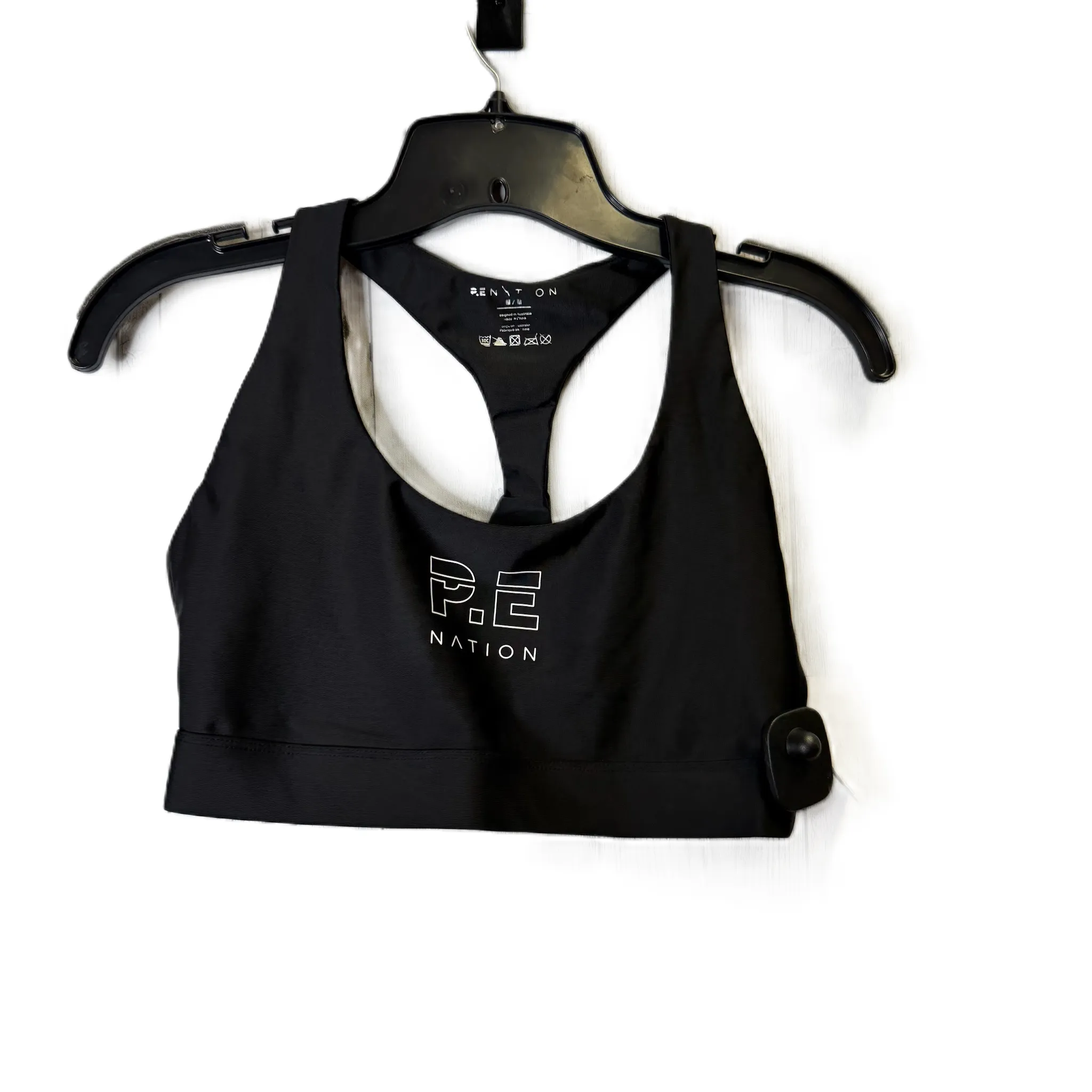 Athletic Bra By Clothes Mentor In Black, Size: M