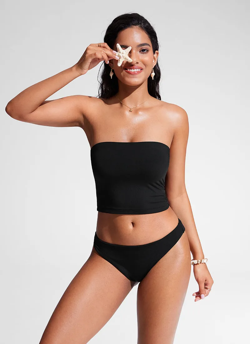 Bandeau Strapless Bikini Tops