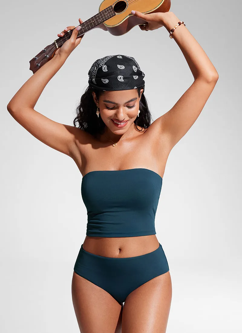 Bandeau Strapless Bikini Tops