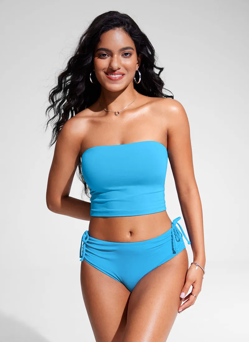 Bandeau Strapless Bikini Tops