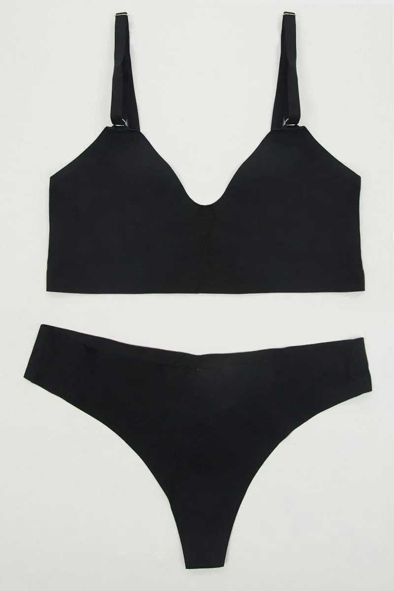 Black Lingerie Set