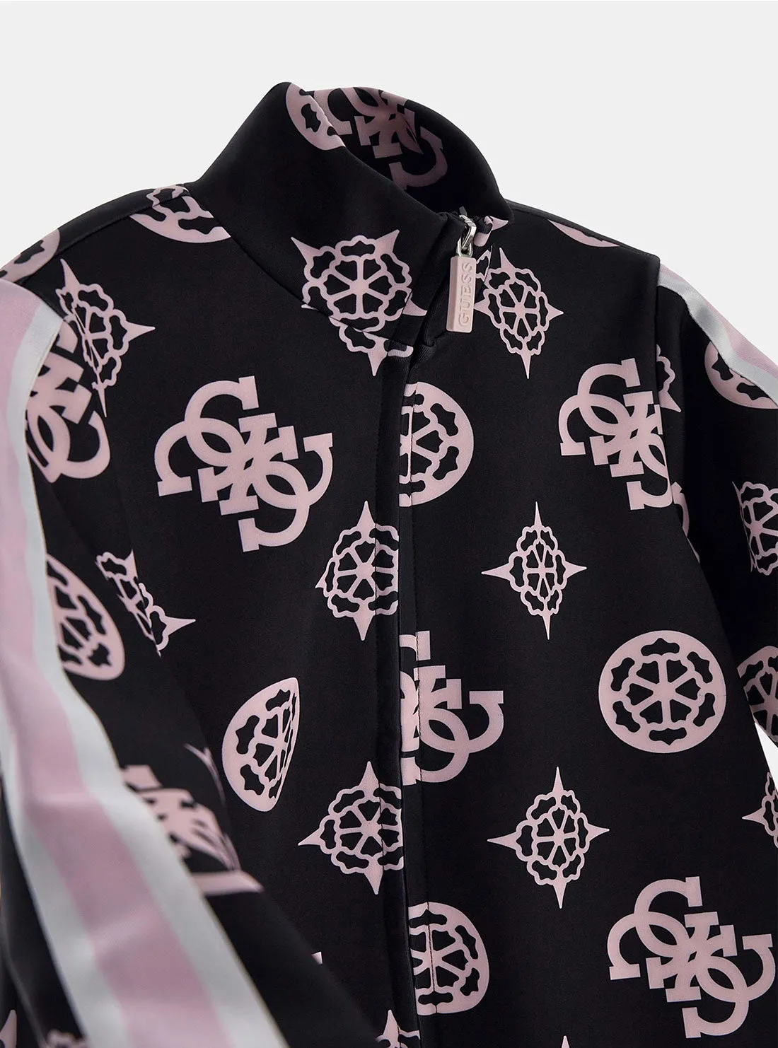 Black Logo Active Jacket (7-16)