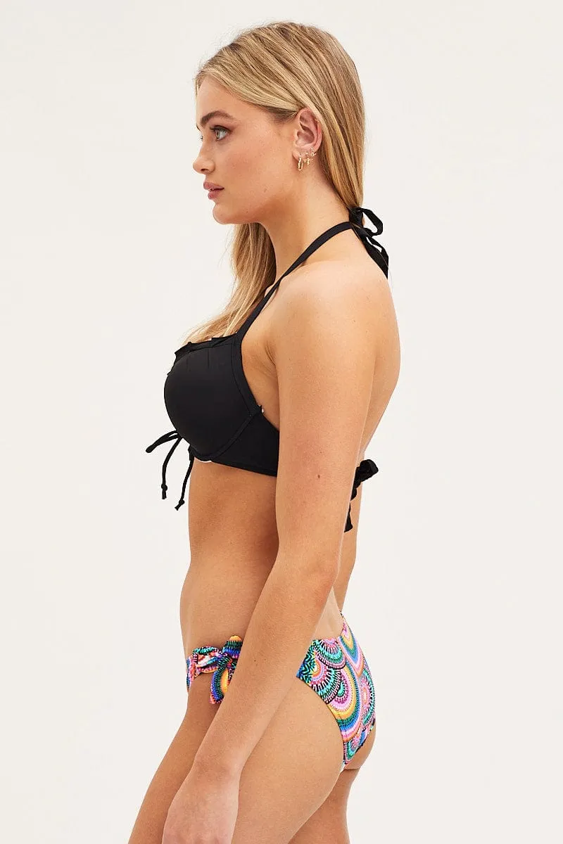 Black Two Piece Bikini