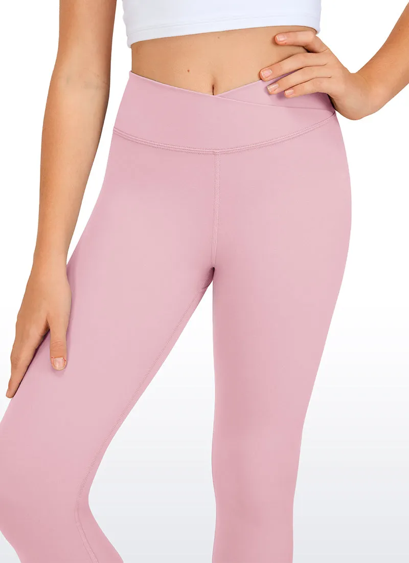 Butterluxe Girls Active Leggings - V Cross Waist