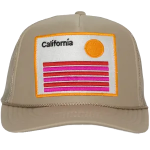 California Stripes Trucker