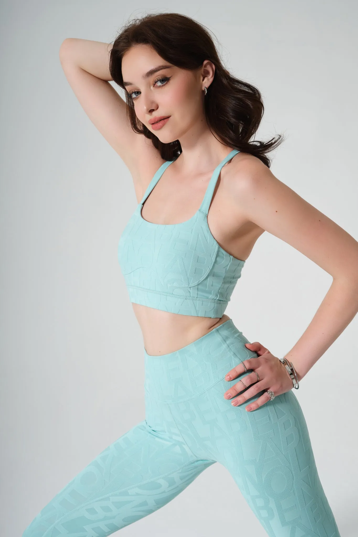 Classic Riley 3D Bra - Aqua Green