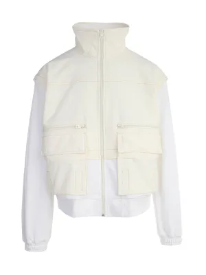 Diesel S-Komans Two-Tone Convertible Jacket