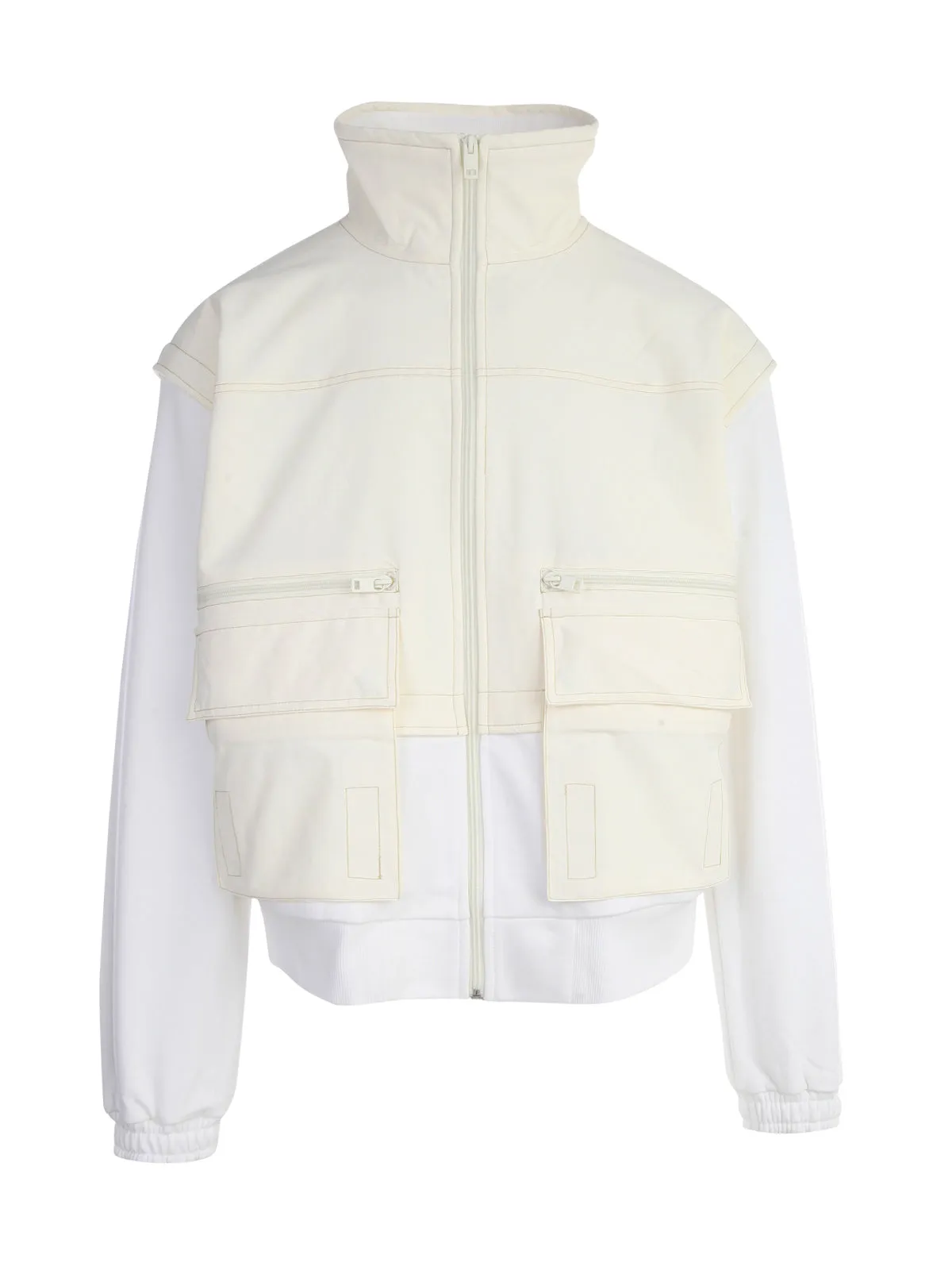 Diesel S-Komans Two-Tone Convertible Jacket