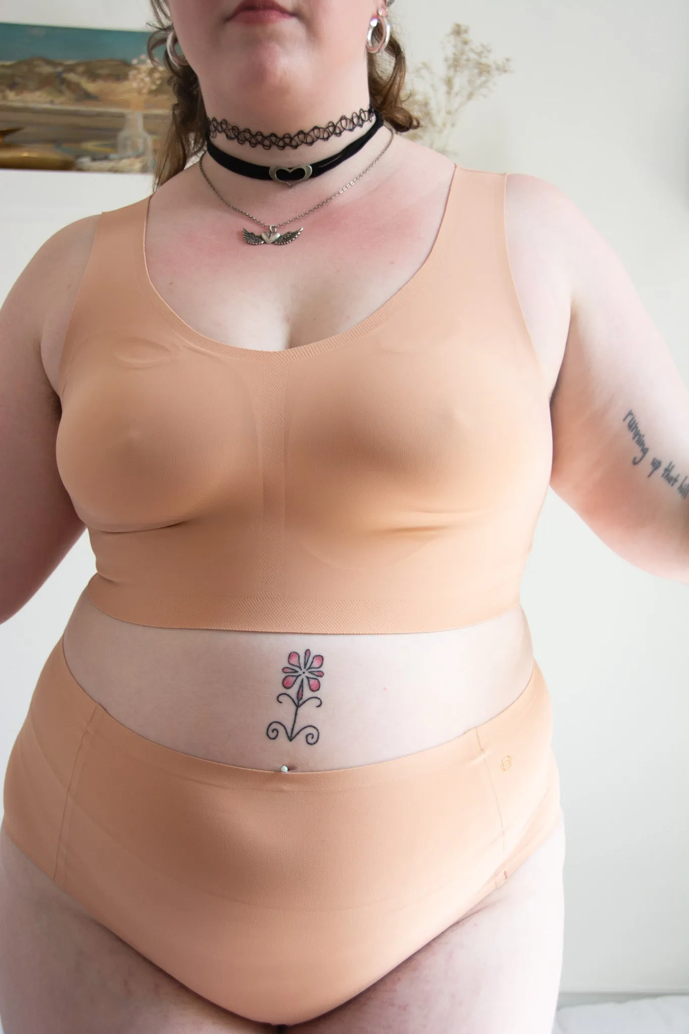 Evelyn and Bobbie Defy Bra