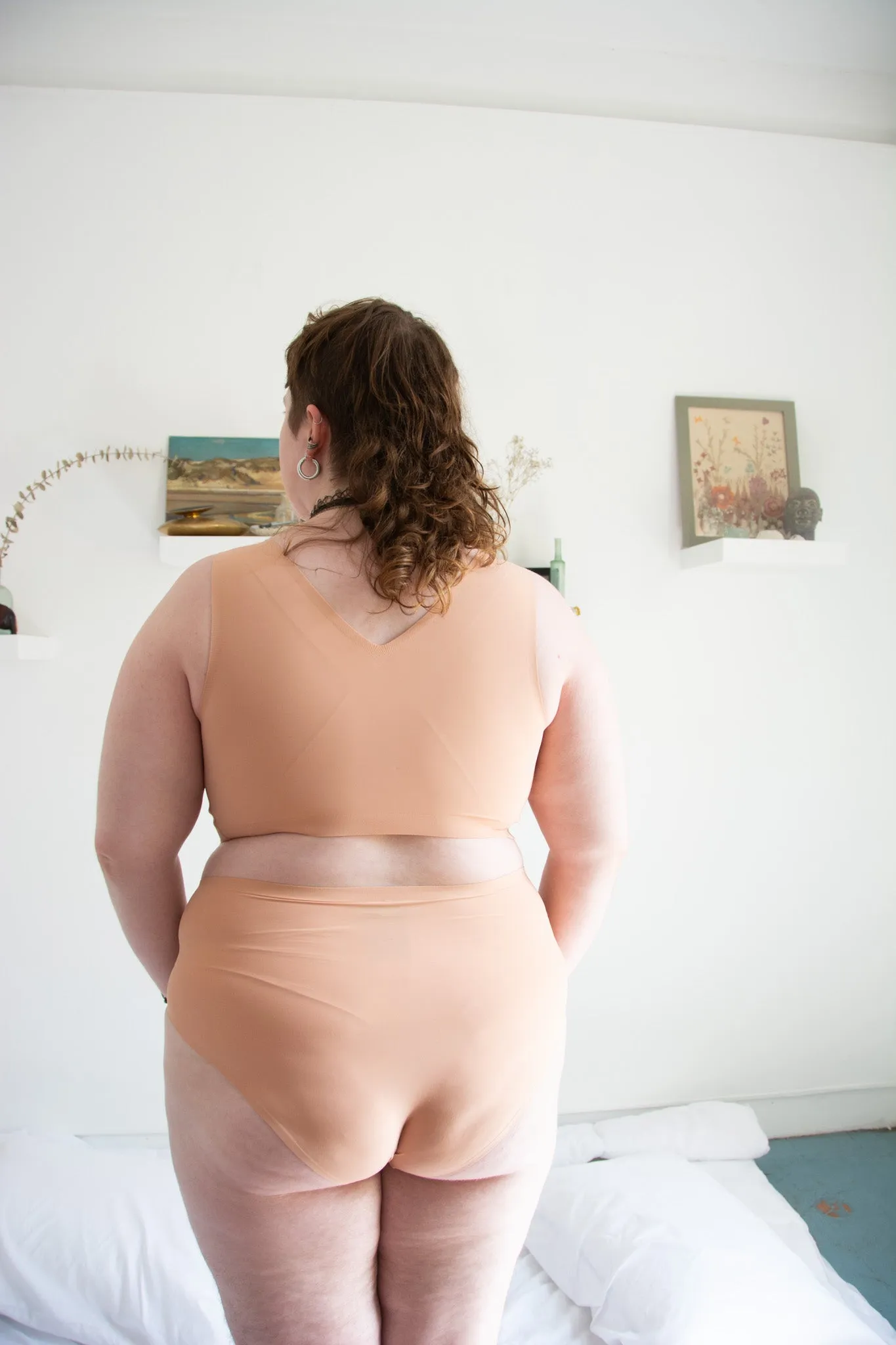Evelyn and Bobbie Defy Bra