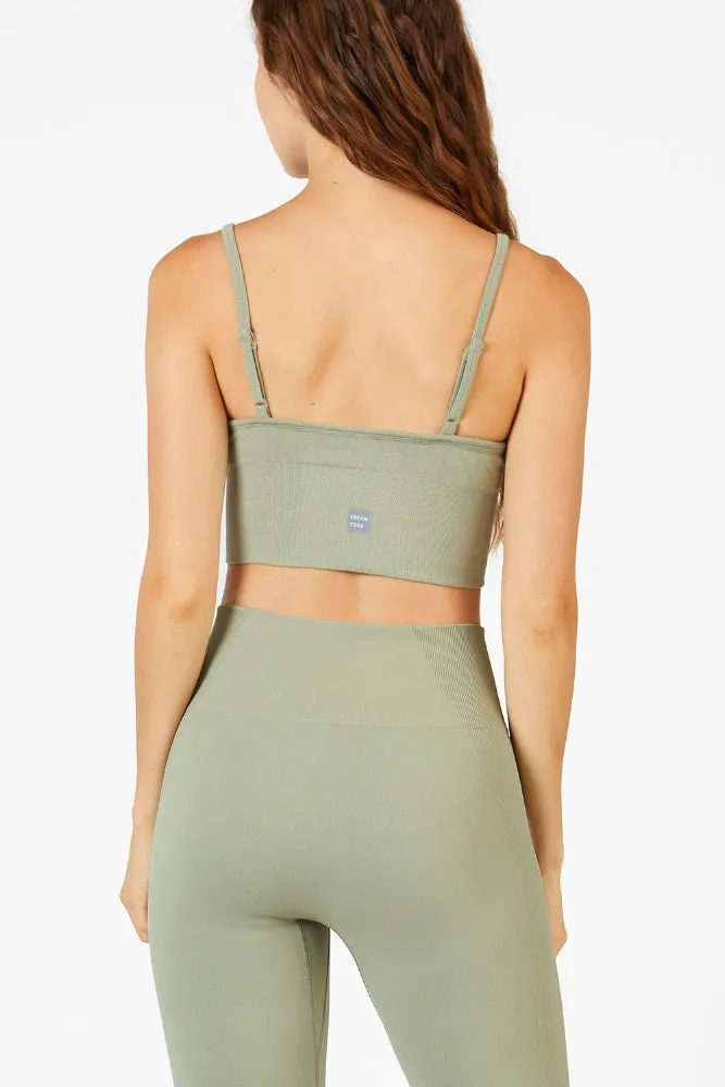 Faded Olive Ava Bralette