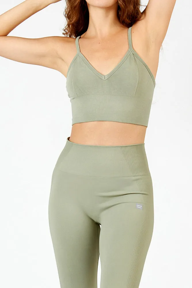 Faded Olive Ava Bralette