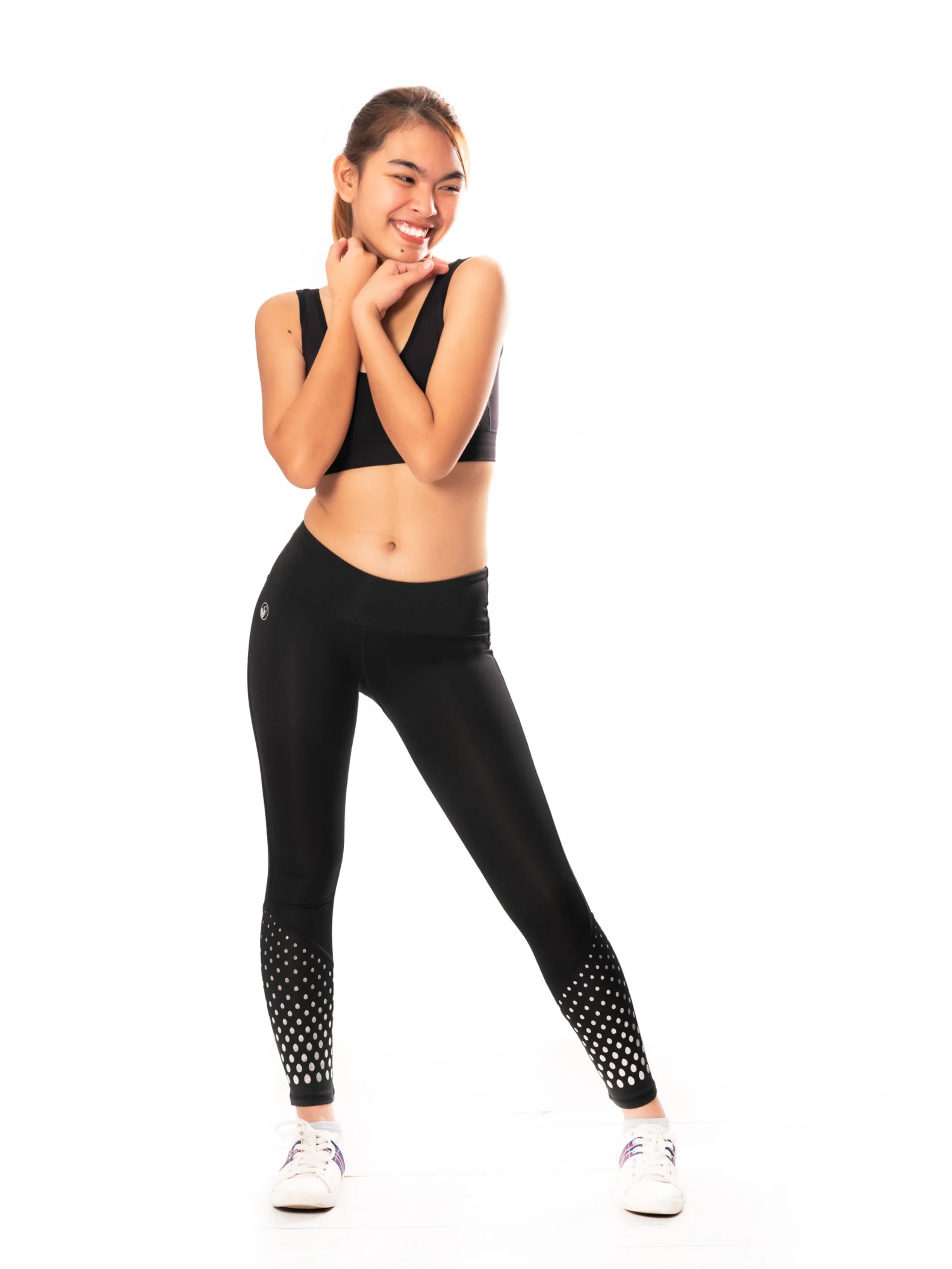 Foil Printed Activewear Leggings