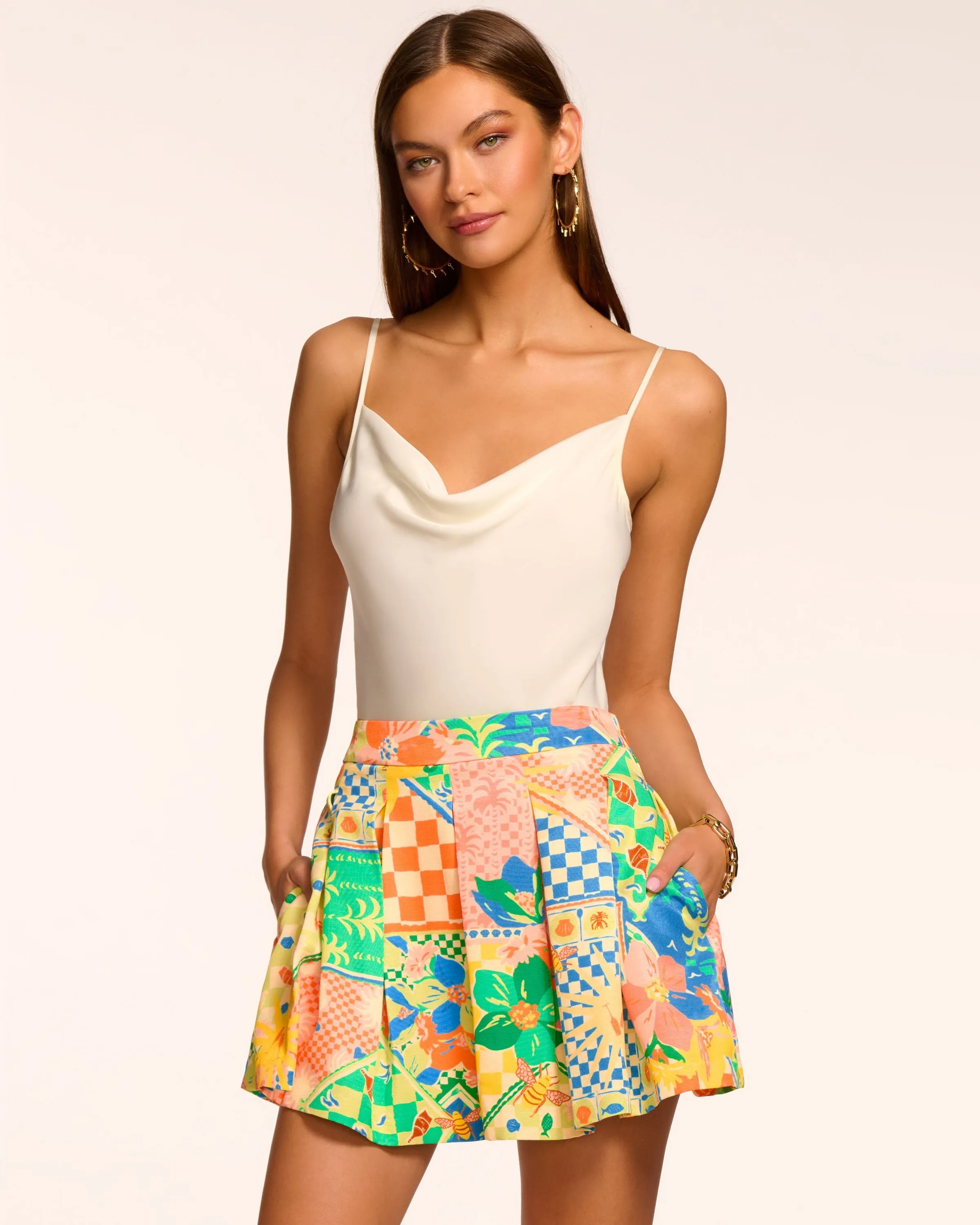 Frankie Pleated Mini Skort