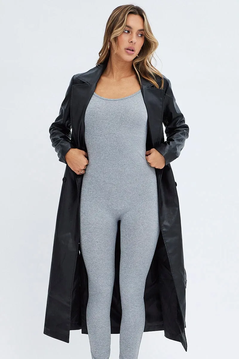 Grey Unitard
