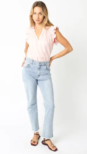 HEIDI LINEN TOP