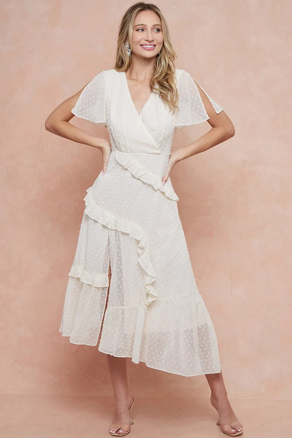 Janelle Dress in Off-White