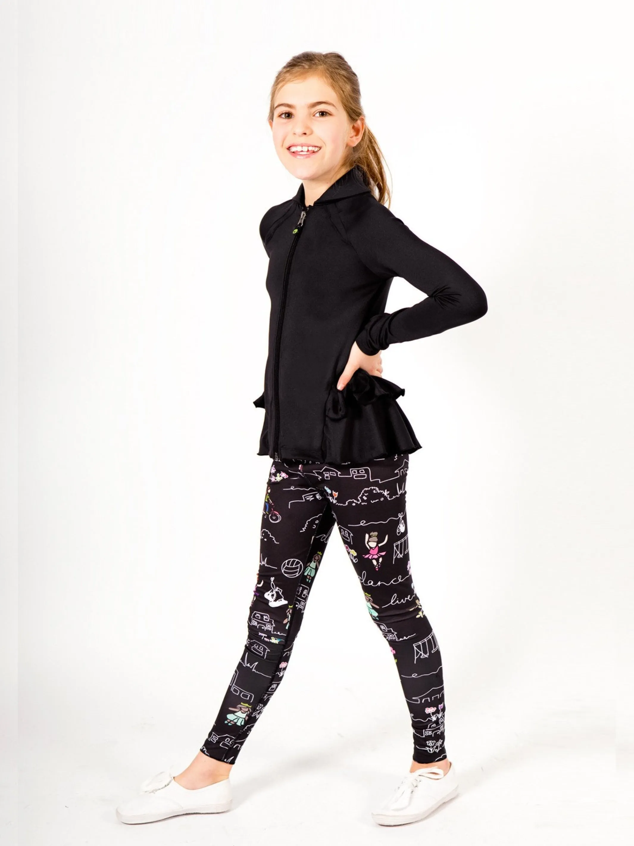 Katja Printed Activewear Leggings