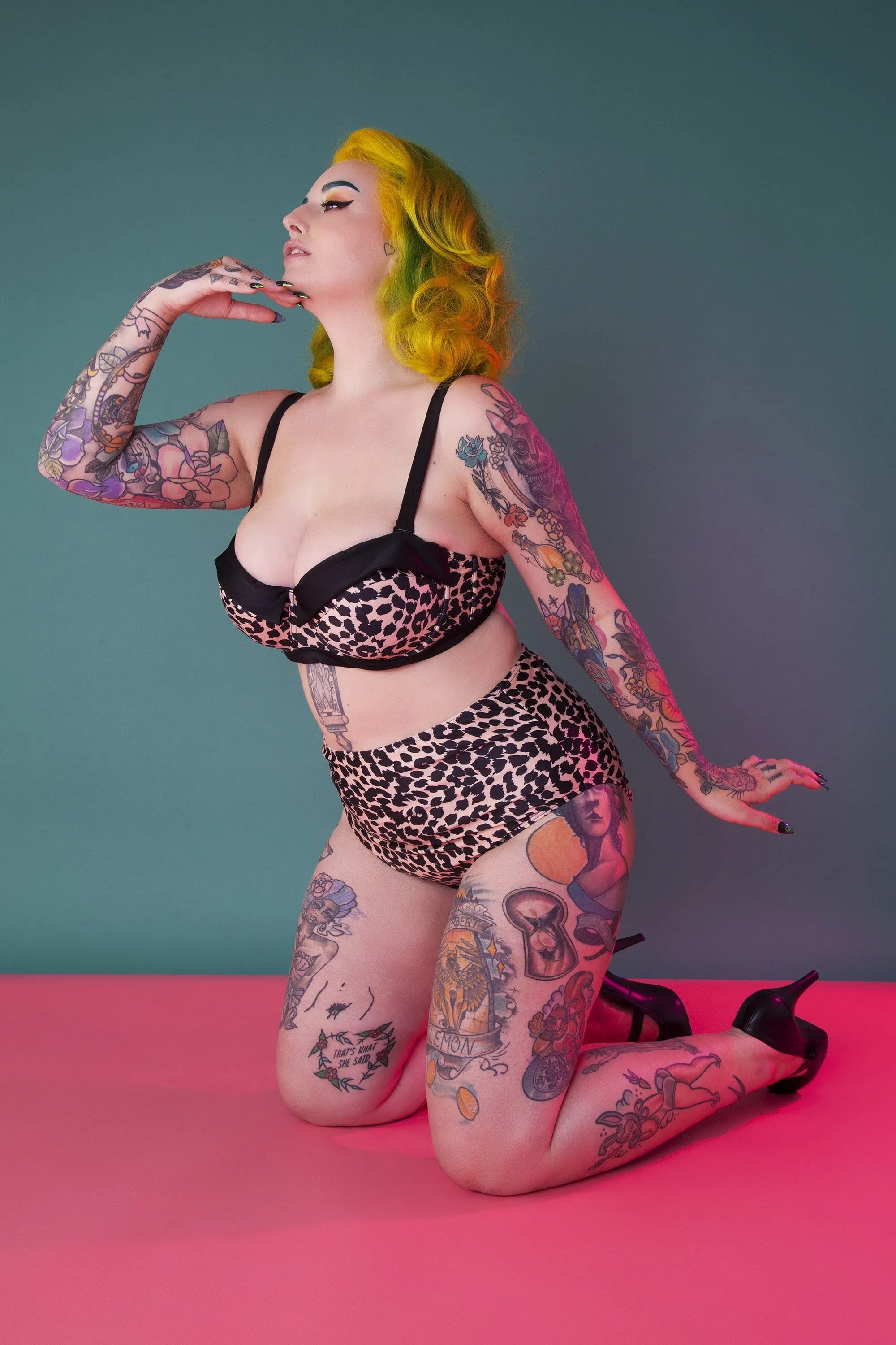 Leopard Balcony top