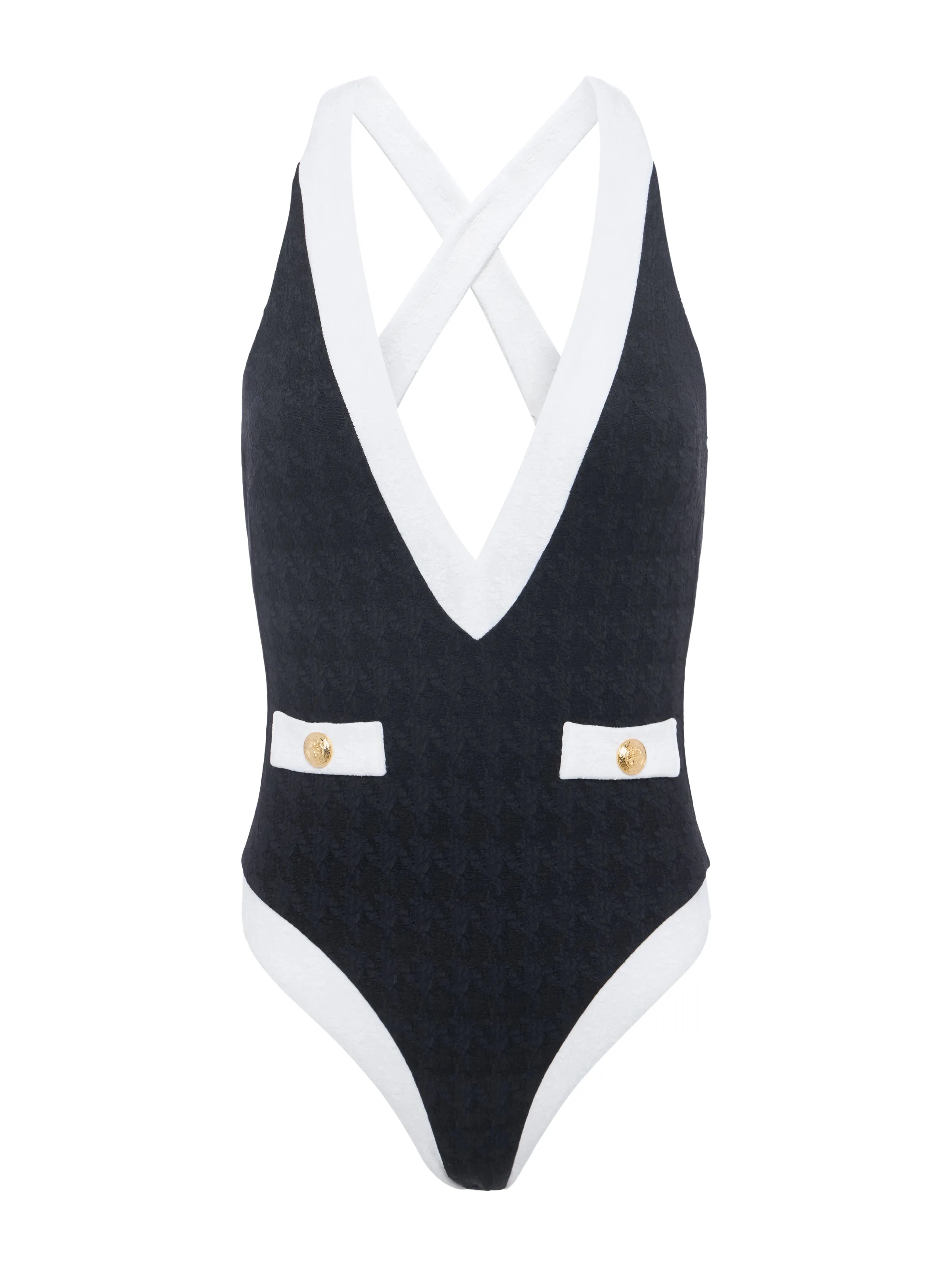 Lisa Plunge One-Piece Swimsuit