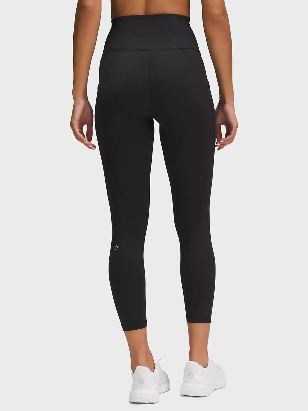 LULULEMON BLACK WUNDER TRAIN HIGH RISE TIGHT 25