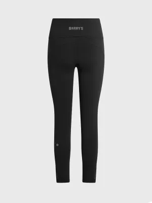 LULULEMON BLACK WUNDER TRAIN MESH PANEL HR TIGHT 25"