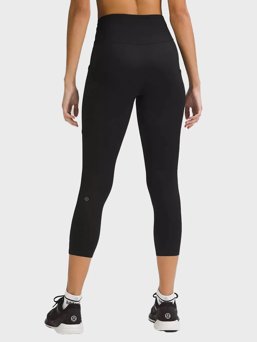 LULULEMON BLK FAST AND FREE HR 23