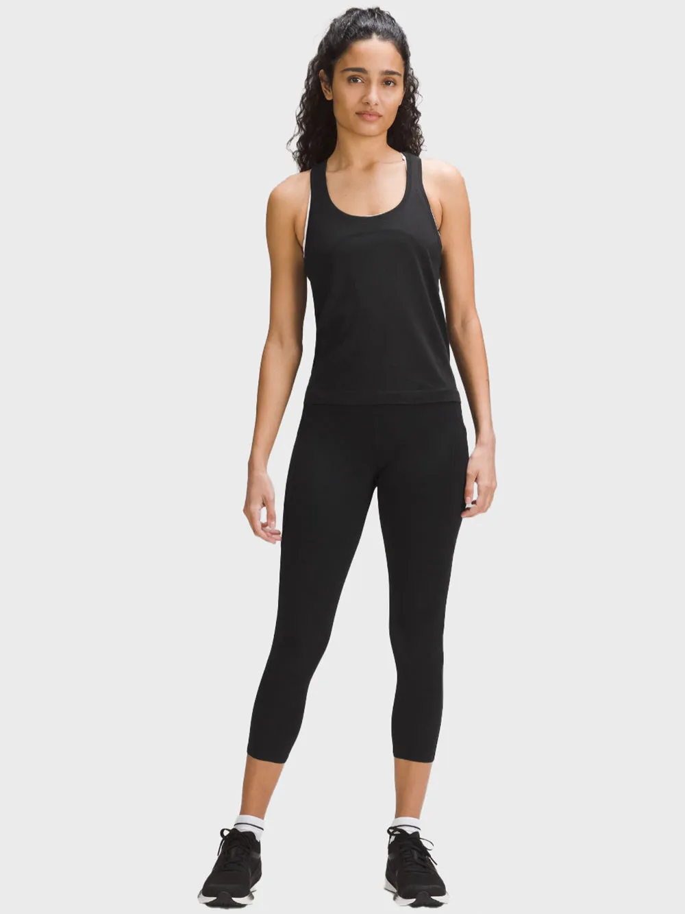 LULULEMON BLK FAST AND FREE HR 23