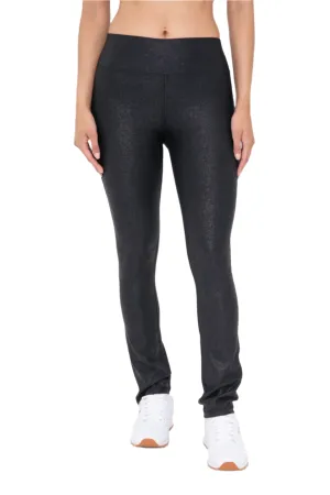 Mono B Faux Leather Foil Bootcut Legging BP640