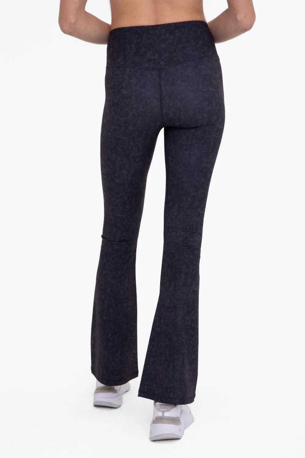 Mono B Muted Watercolor Flared Legging BP626