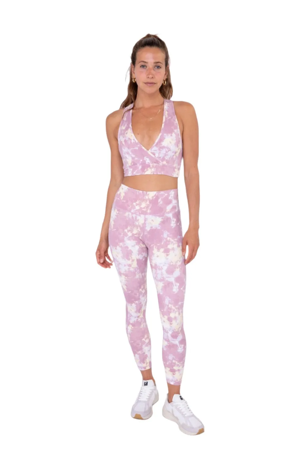 Mono B Tie-Dye Full Length High-Waist Leggings APH-A1260