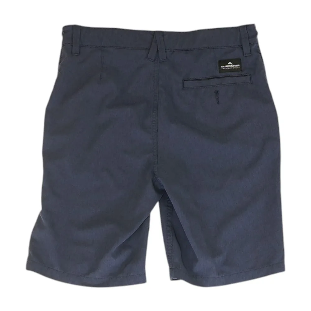 Navy Solid Active Shorts