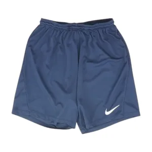 Navy Solid Active Shorts