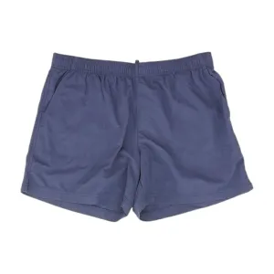 Navy Solid Active Shorts